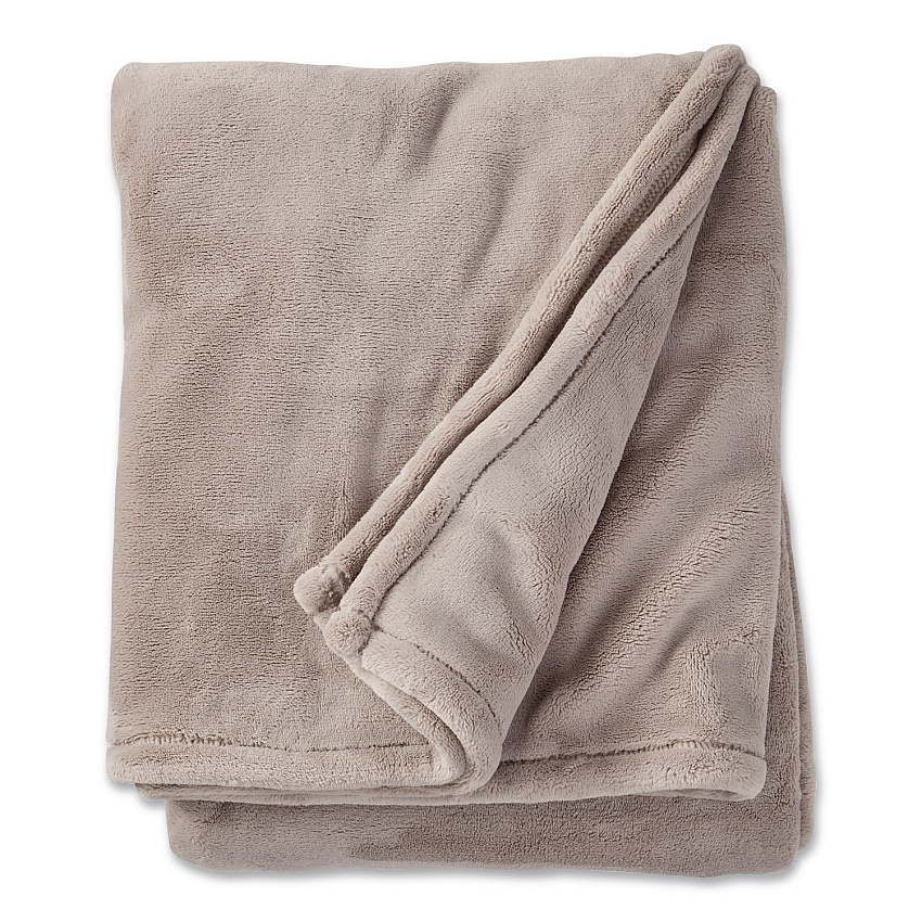 Wicked Plush Throw, 60 x 80, Woodsmoke (30278244281)