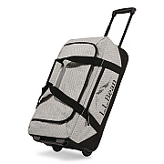 Adventure 22" Polyester Telescoping Carry-On Travel Duffel with Wheels, 22 x 12 x 9, Heather Gray Diamond (52071155324)