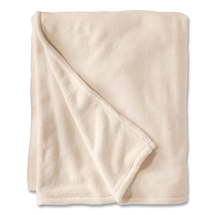 Wicked Plush Throw, 50 x 60, Antique White (302781455)