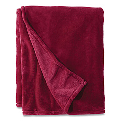 Wicket Plush Throw, 50 x 60, Mountain Red (302781440)