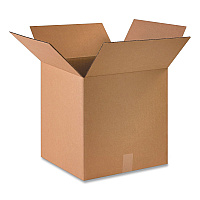 National Brand Shipping Boxes, Regular Slotted Container (RSC), 16" x 16" x 16", Kraft, 25/Bundle (161616)