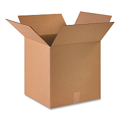 National Brand Shipping Boxes, Regular Slotted Container (RSC), 16" x 16" x 16", Kraft, 25/Bundle (161616)