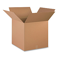 National Brand Shipping Boxes, Regular Slotted Container (RSC), 20" x 20" x 20", Kraft, 10/Bundle (202020)
