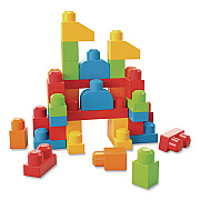 Mattel MEGA BLOKS Let's Build It, Ages 1 to 3, 40 Pieces (HKN40)