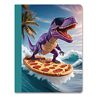 ECCOLO Composition Notebooks, Wide/Legal Rule, Dino or Shark, Randomly Assorted, (80) 9.75 x 7.5 Sheets (ST844D)