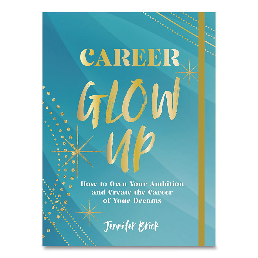 Quarto Career Glow Up Self-Help Guided Journal, Blue Cover, (160) 8.75 x 6.75 Sheets (978163106871)