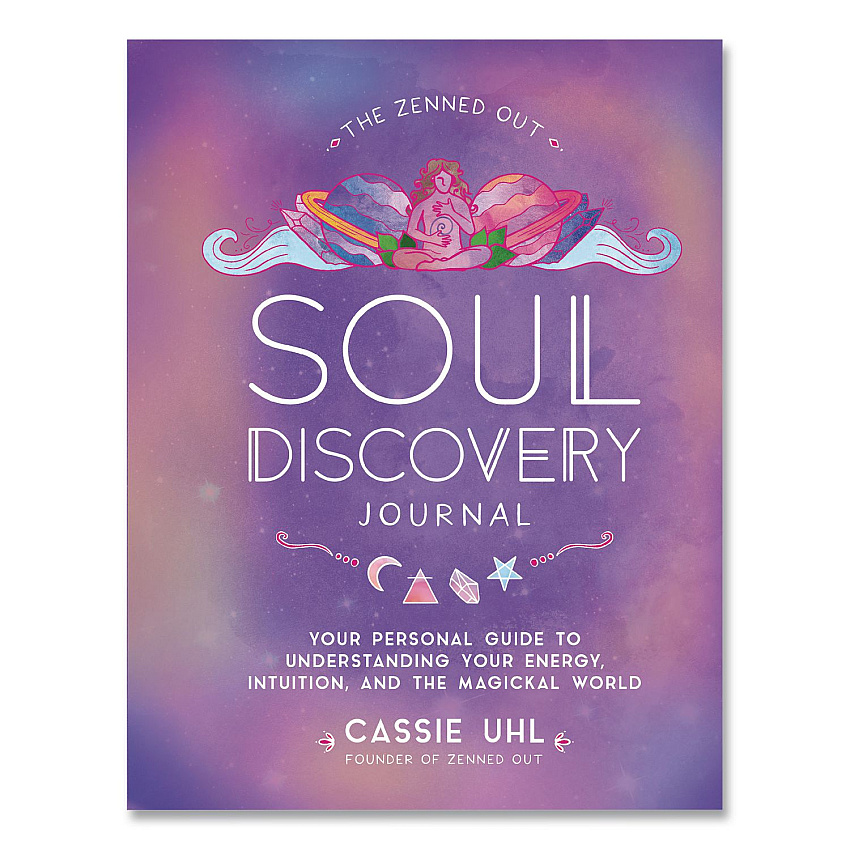 Quarto Zenned Out Soul Discovery Journal, Purple Cover, (160) 8 x 6 Sheets (978163106900)