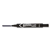 Avery MARKS A LOT Tank Permanent Marker, Chisel Tip, Black (08888EA)