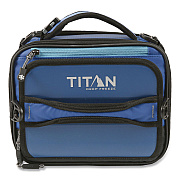 Deep Freeze High Performance Expandable Crush-Resistant Lunch Box, 10.45 x 5 x 8.65, Blue (10001775)