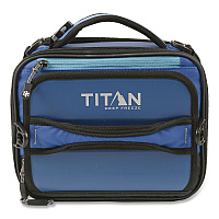 Deep Freeze High Performance Expandable Crush-Resistant Lunch Box, 10.45 x 5 x 8.65, Blue (10001775)