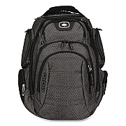 Gambit Laptop Backpack, Large, Fits Devices Up to 15", 15" x 10.5" x 19.5", Graphite/Black (11107235)