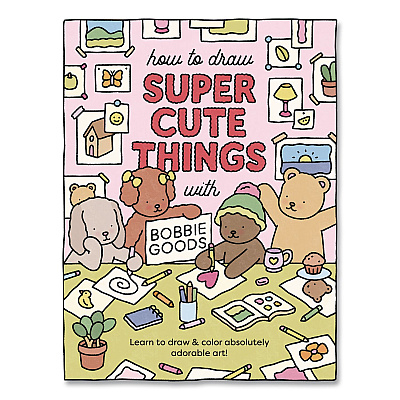 Quarto How to Draw Super Cute Things with Bobbie Goods Coloring Book, All Ages, 8.5 x 11 Sheets, 112 Pages (978076038502)