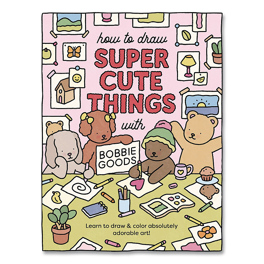 Quarto How to Draw Super Cute Things with Bobbie Goods Coloring Book, All Ages, 8.5 x 11 Sheets, 112 Pages (978076038502)
