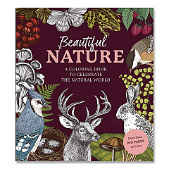 Quarto Beautiful Nature Coloring Book, All Ages, 128 Pages (978078584338)