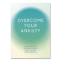 Quarto Overcome Your Anxiety Guided Journal, Aqua/Cream Cover, (192) 8 x 6 Sheets (978078584403)