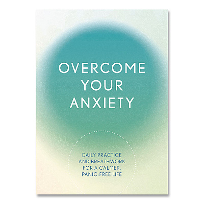Quarto Overcome Your Anxiety Guided Journal, Aqua/Cream Cover, (192) 8 x 6 Sheets (978078584403)