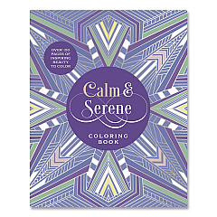 Quarto Calm and Serene Coloring Book, All Ages, 8 x 10 Sheets, 150 Pages (978078584657)
