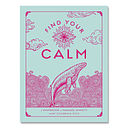 Quarto Find Your Calm Anxiety Guided Journal, Green Cover, (160) 8.75 x 6.75 Sheets (978157715299)