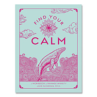 Quarto Find Your Calm Anxiety Guided Journal, Green Cover, (160) 8.75 x 6.75 Sheets (978157715299)