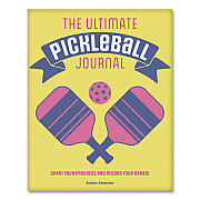 Quarto Ultimate Pickleball Guided Journal, Yellow Cover, (192) 8.75 x 6.75 Sheets (978157715450)