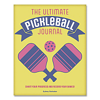 Quarto Ultimate Pickleball Guided Journal, Yellow Cover, (192) 8.75 x 6.75 Sheets (978157715450)