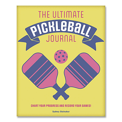 Quarto Ultimate Pickleball Guided Journal, Yellow Cover, (192) 8.75 x 6.75 Sheets (978157715450)