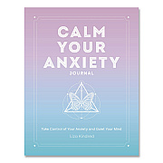 Quarto Calm Your Anxiety Guided Journal, Blue Cover, (160) 8 x 6 Sheets (978163106815)