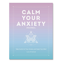 Quarto Calm Your Anxiety Guided Journal, Blue Cover, (160) 8 x 6 Sheets (978163106815)