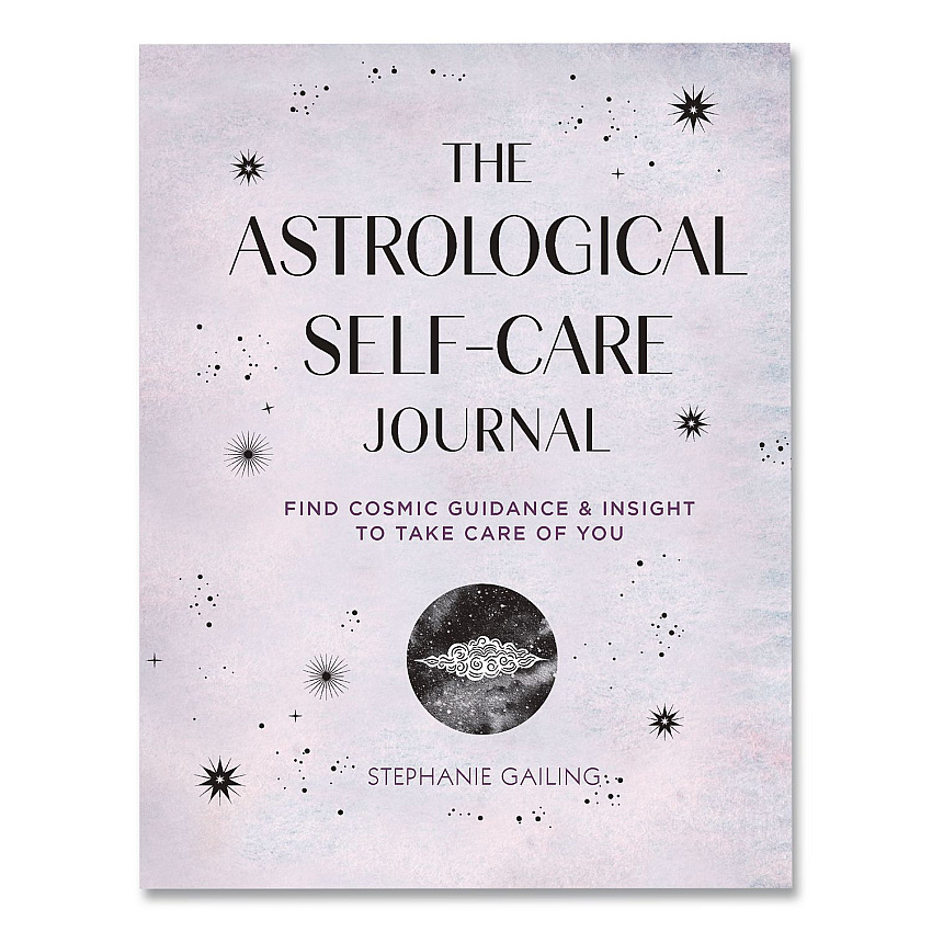 Quarto Astrological Self-Care Journal, 1-Subject, Purple Cover, (160) 8 x 6 Sheets (978163106833)