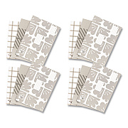 Scotch Designer Self-Sealing Bubble Mailer, #5, Self-Adhesive Closure, 10.5 x 15, Taupe, 12/Pack (8915DT512MC)