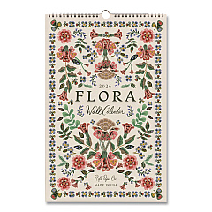 Flora Monthly Wall Calendar, 11 x 17, Multicolor Sheets, 12-Month (Jan to Dec): 2026 (CAL094)