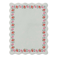 Delphine Floral Self-Stick Notes , 3.3" x 4.1", White/Multicolor, 50 Sheets/Pad (NPH005)