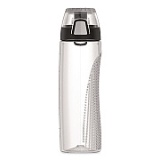 Thermos Tritan Plastic Hydration Water Bottle with Meter, 24 oz, Clear (THRHP4100CL6)