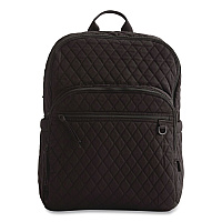 Bancroft Large Premium Cotton Laptop Backpack, Fits Devices Up to 15", 12" x 9" x 16.5", Moonless Night (5387220089)