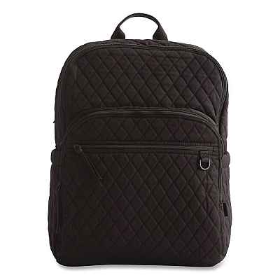 Bancroft Large Premium Cotton Laptop Backpack, Fits Devices Up to 15", 12" x 9" x 16.5", Moonless Night (5387220089)
