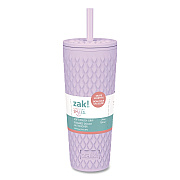 Cora Stainless Steel Double Wall Insulated Tumbler, 24 oz, Lavender (2598W620)