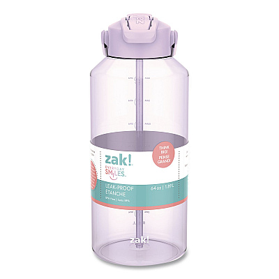 Liberty Plastic Water Bottle, 64 oz, Lavender (2598X270)