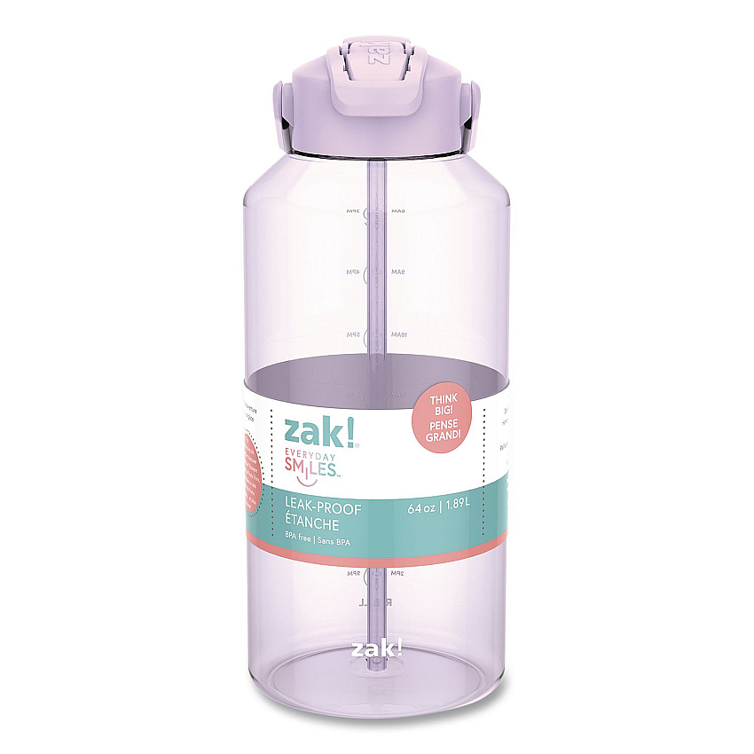 Liberty Plastic Water Bottle, 64 oz, Lavender (2598X270)