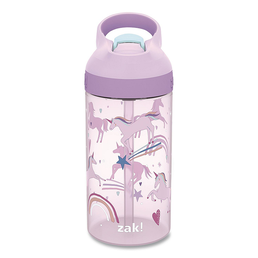 Atlantic Plastic Water Bottle, 16 oz, Fanciful Unicorn (7190T380)