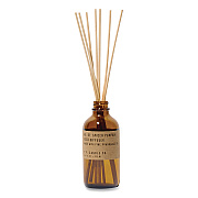 P.F. Candle Co. Reed Diffuser, Spiced Pumpkin, 3.5 oz, 4.25" Bottle, 9" Reeds, Amber (RD1)