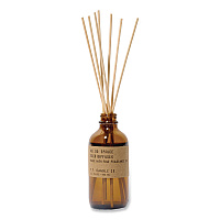 P.F. Candle Co. Reed Diffuser, Spruce, 3.5 oz, 4.25" Bottle, 9" Reeds, Amber (RD5)