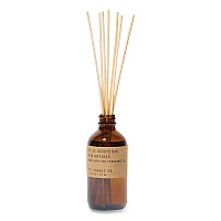 P.F. Candle Co. Reed Diffuser, Arroyo Oak, 3.5 oz, 4.25" Bottle, 9" Reeds, Amber (RD37)