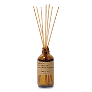 P.F. Candle Co. Reed Diffuser, Iris Suede, 3.5 oz, 4.25" Bottle, 9" Reeds, Amber (XRD23)