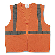 PIP Safety Vests, Polyester, 3X-Large, Orange (302MVGZOR3X)