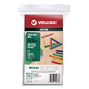 Velcro Crafting Sticky Back Dots, 0.62", Assorted, 140/Pack (VEL40063USA)
