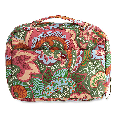 Hanging Travel Organizer, 9.75 x 4 x 7.5, Leaf Me Not Paisley (5018322537)