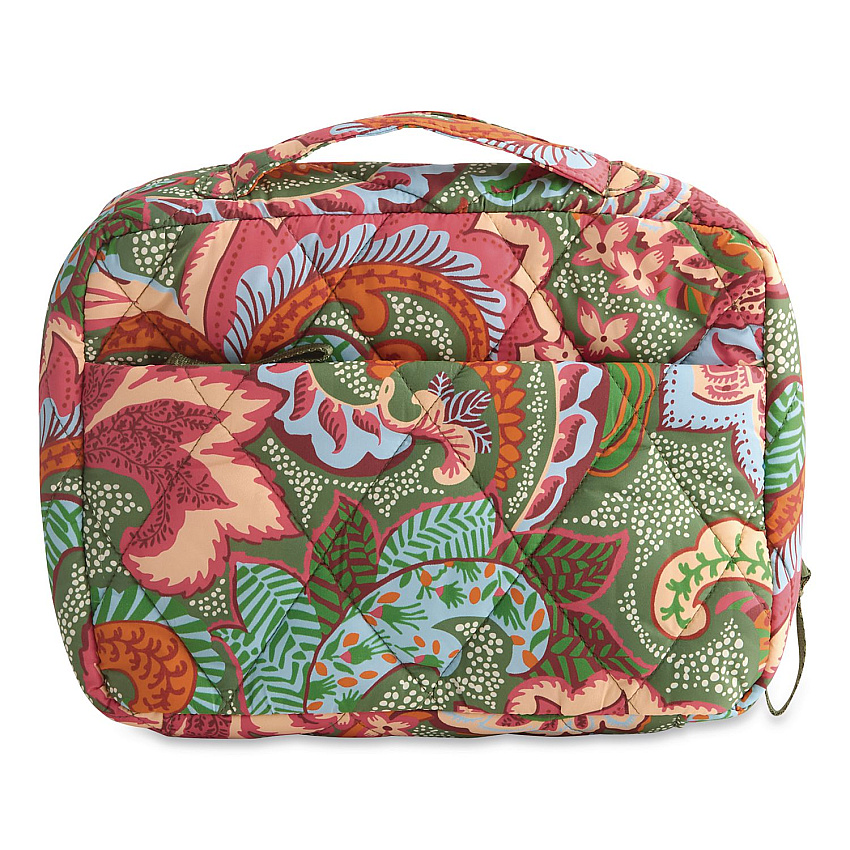Hanging Travel Organizer, 9.75 x 4 x 7.5, Leaf Me Not Paisley (5018322537)