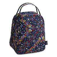 Insulated Lunch Bag, 7.25 x 4.25 x 9, Starry Paisley (5050822510)
