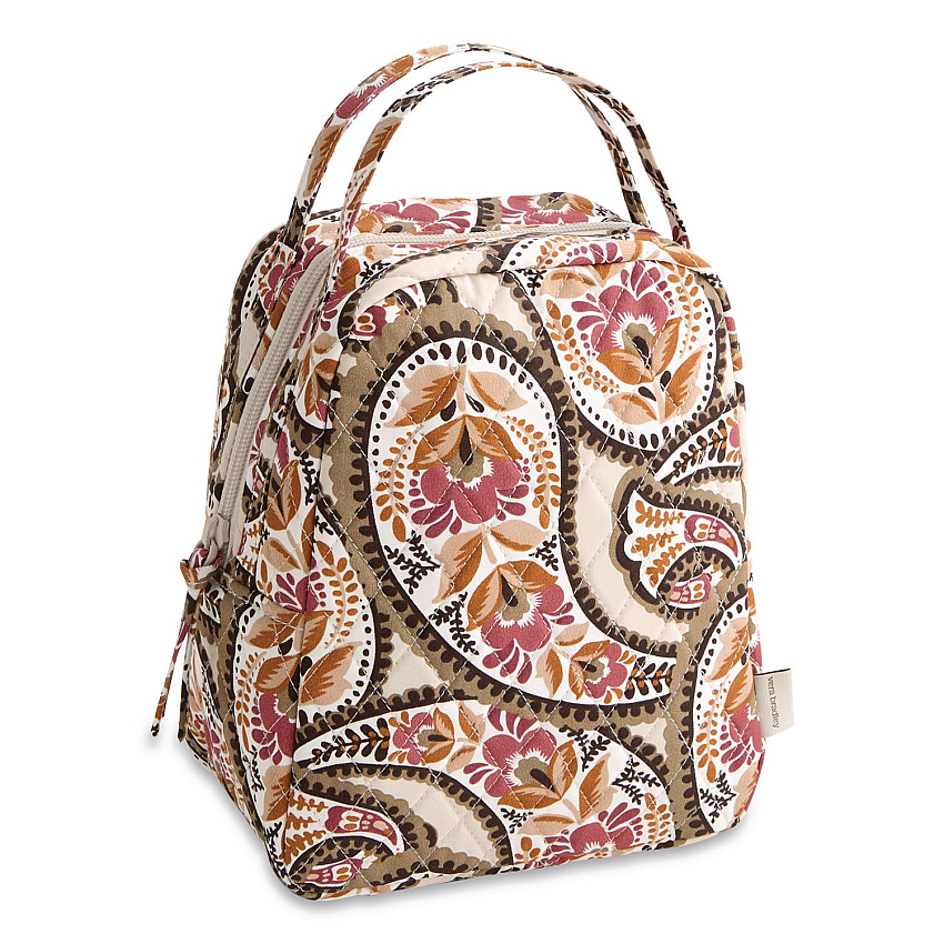 Insulated Lunch Bag, 7.25 x 4.25 x 9, Blooming Paisley (5050822531)