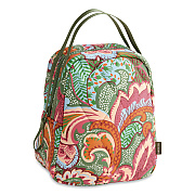 Insulated Lunch Bag, 7.25 x 4.25 x 9, Leaf Me Not Paisley (5050922537)